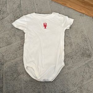 Janie and Jack Lobster Onsie